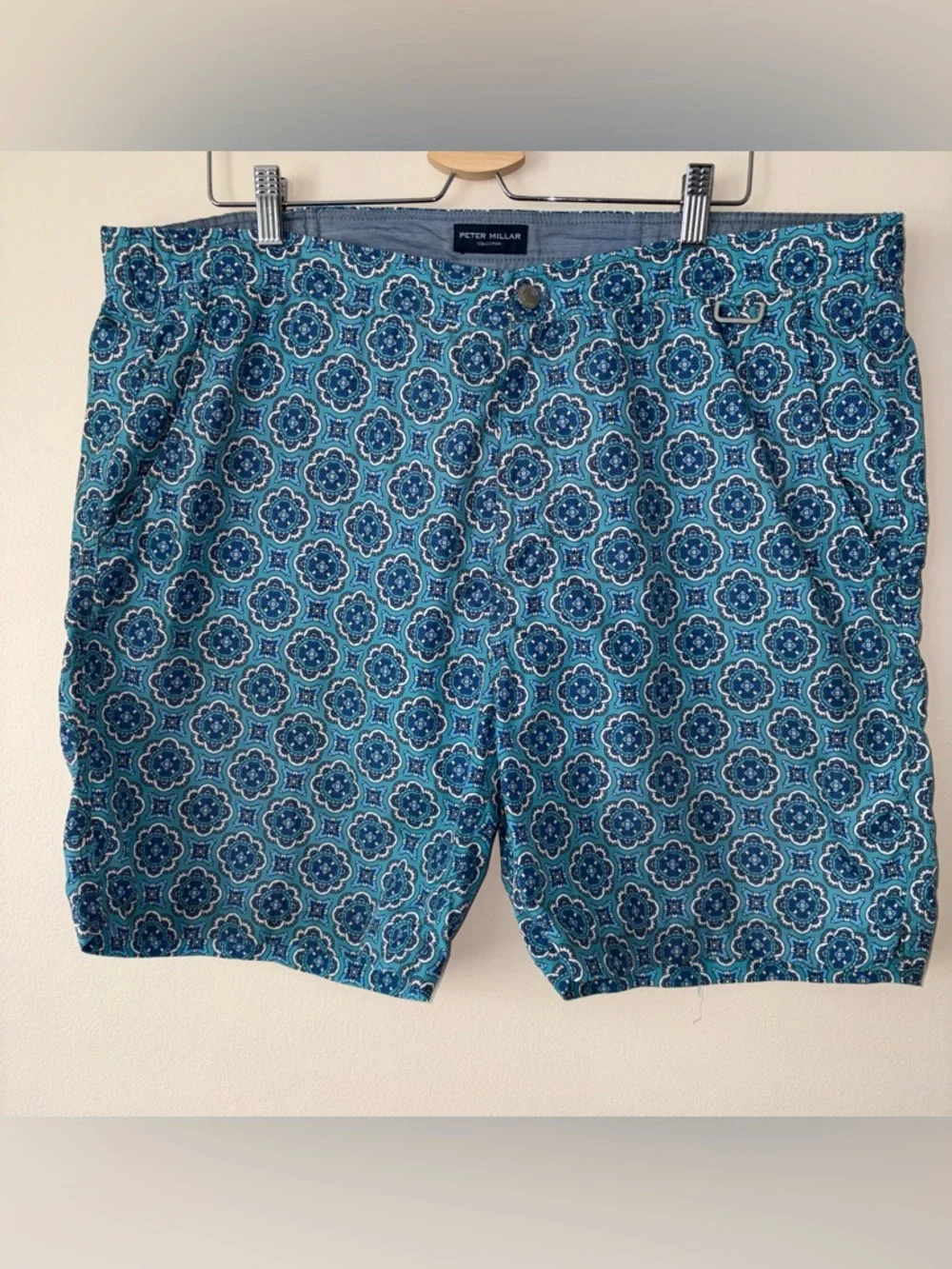 Bundle Peter Millar Swim Trunks XL Blue & Koi Print Shorts (2)